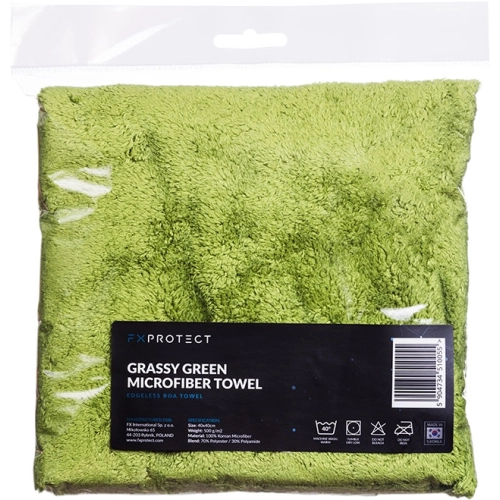 FX PROTECT GRASSY GREEN BOA 500gsm 40x40cm 5 PACK uniwersalna mikrofibra bezszwowa